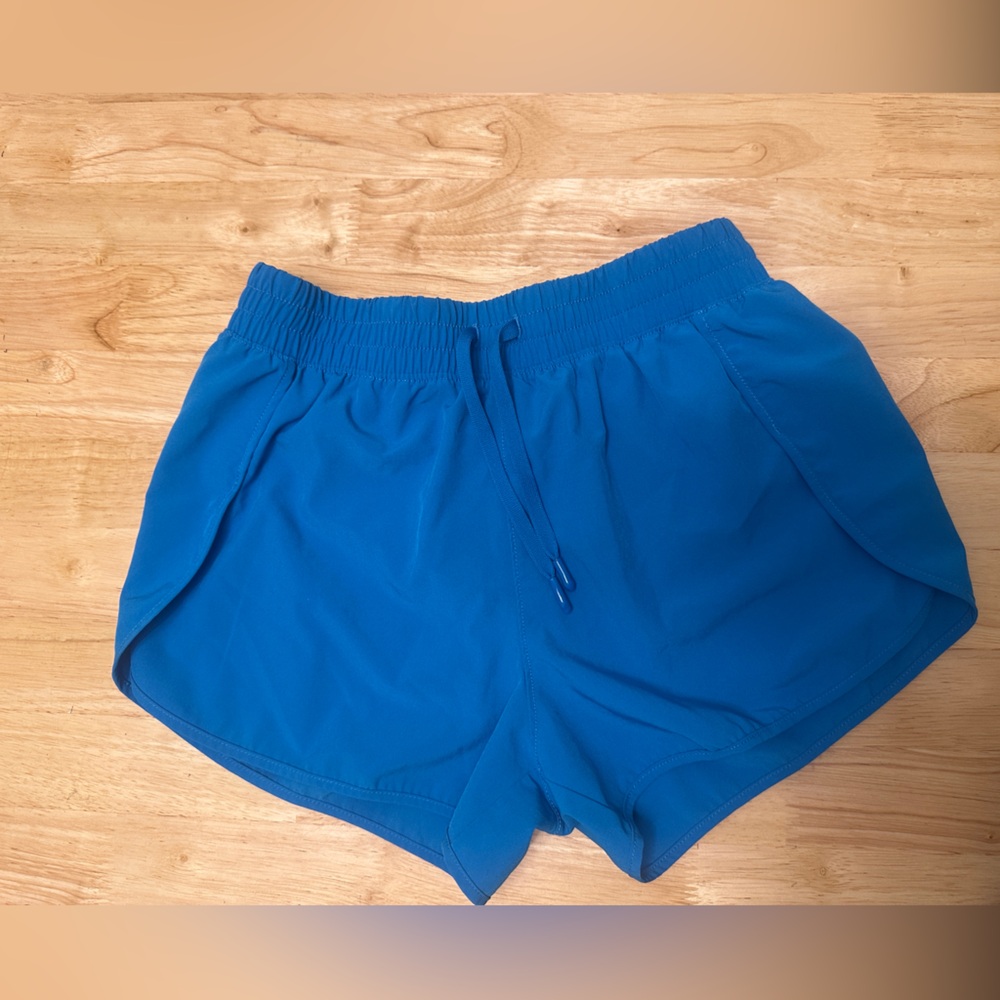Vibrant Blue Kids Athletic Shorts